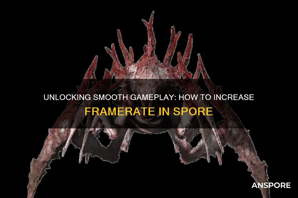 how to unlock framerate spore