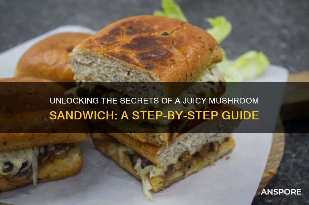 how to unlock juicy mushroom sandwich