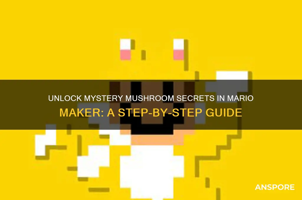 how to unlock mystery mushroom in mario maker