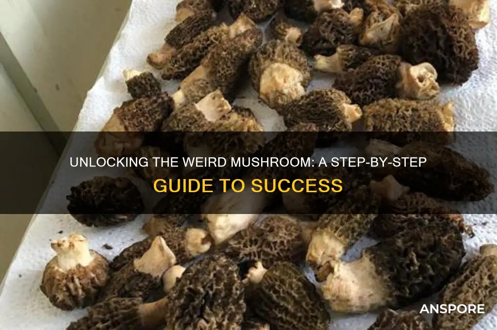 how to unlock the weird mushroom