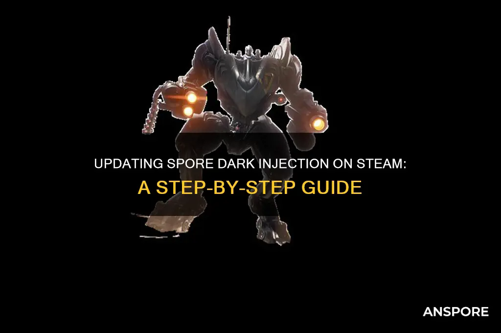 how to update spore dark injection on steam