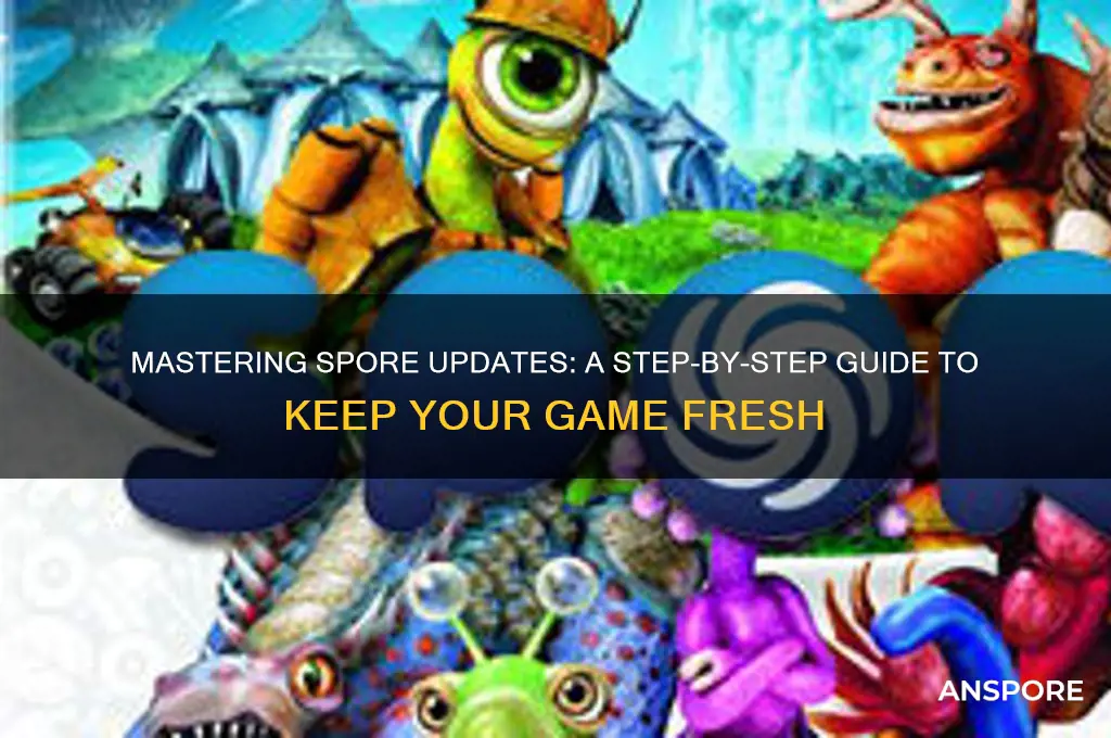 how to update spore