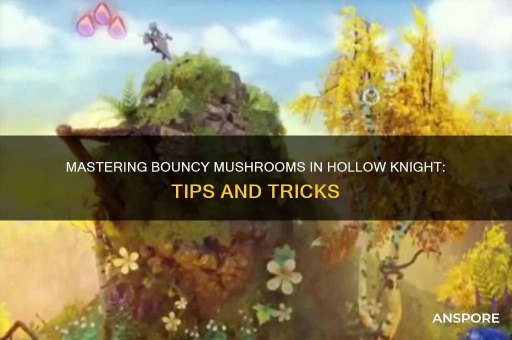 how to use bouncy mushrooms hollow knight