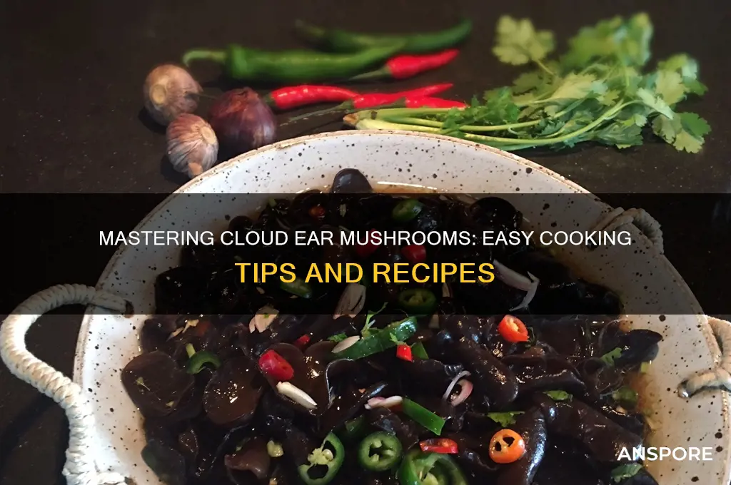 how to use cloud ear mushrooms