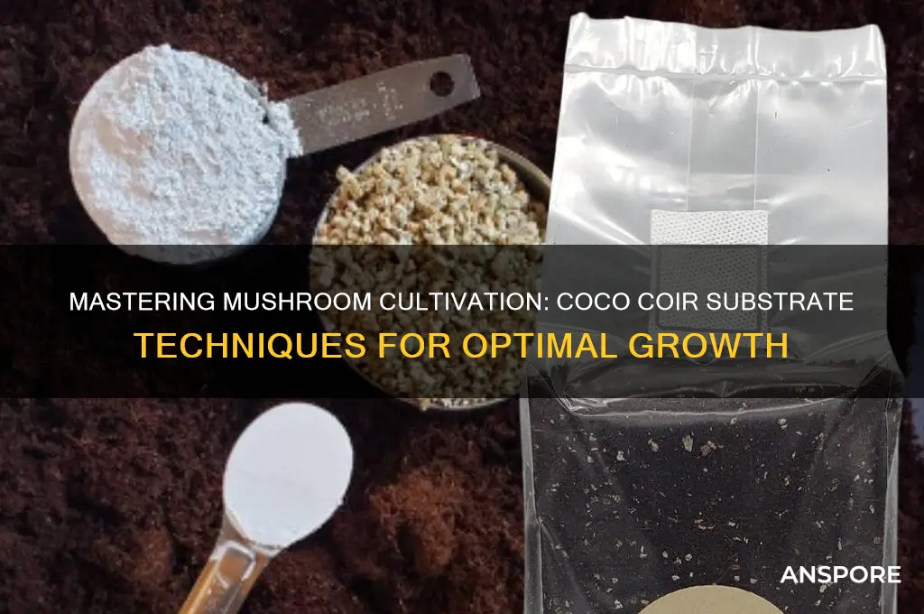 how to use coco coir as substrate for mushroom growing