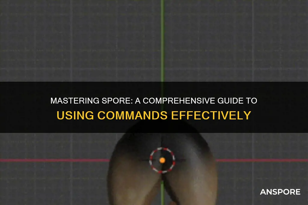 how to use commands in spore