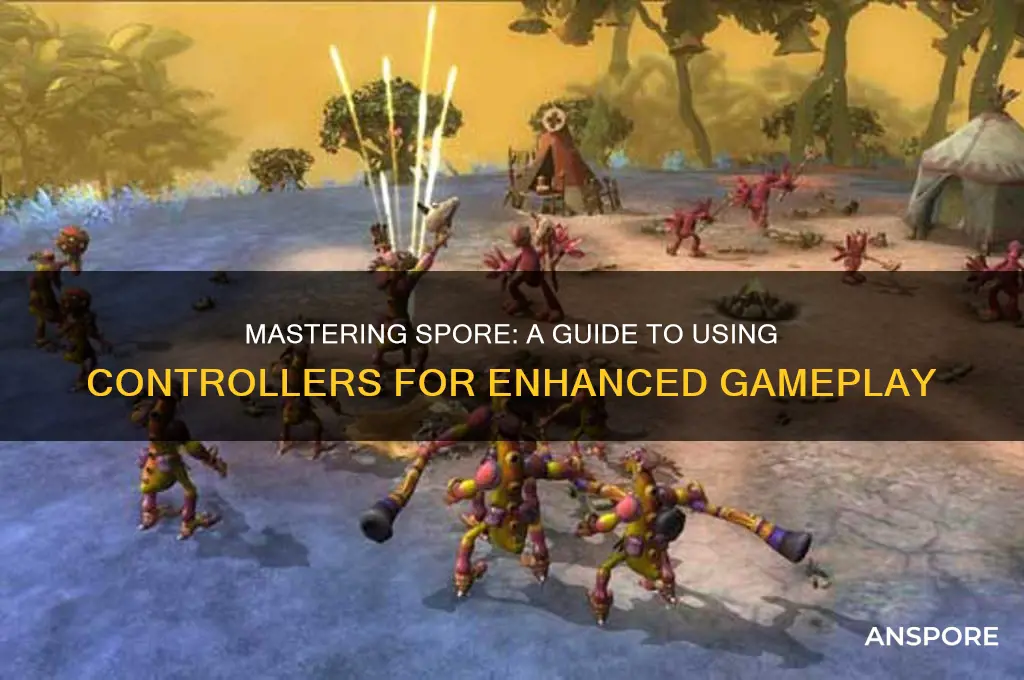 how to use controller with spore