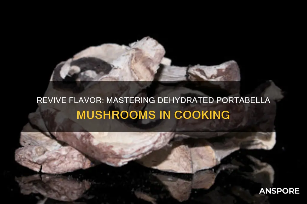 how to use dehydrated p o rtabella mushrooms