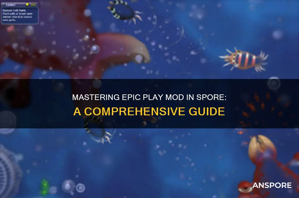 how to use epic play mod spore