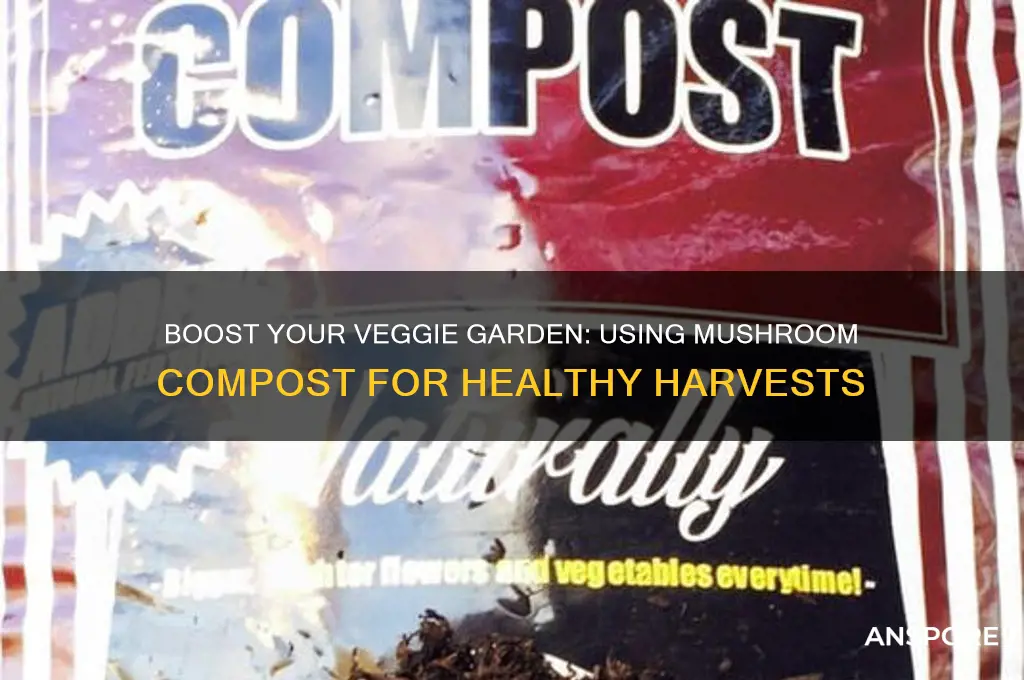 how to use mushroom compost with vegitable