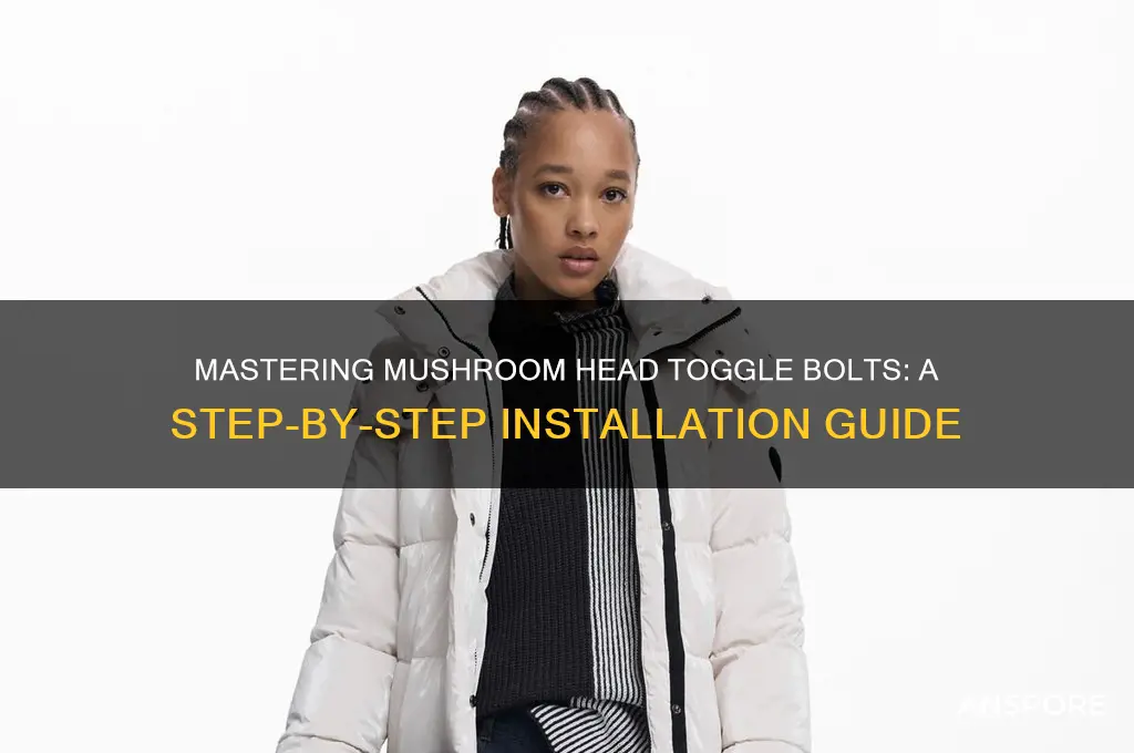 how to use mushroom head toggle bolt