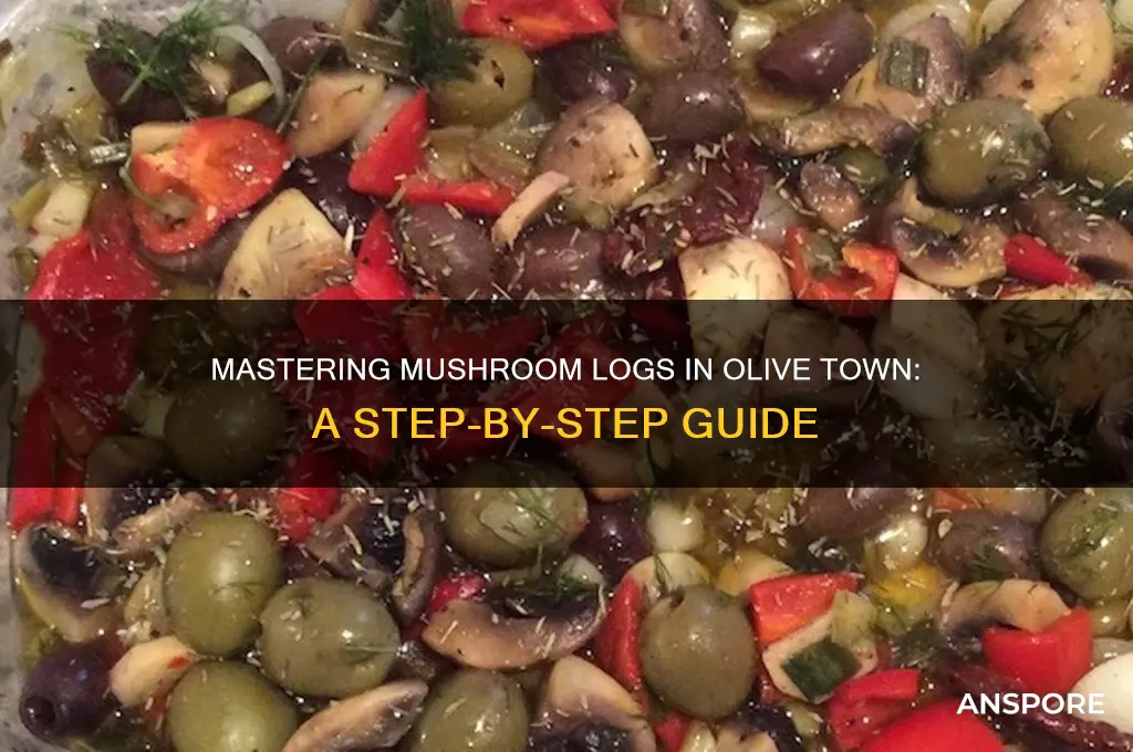 how to use mushroom log olive town