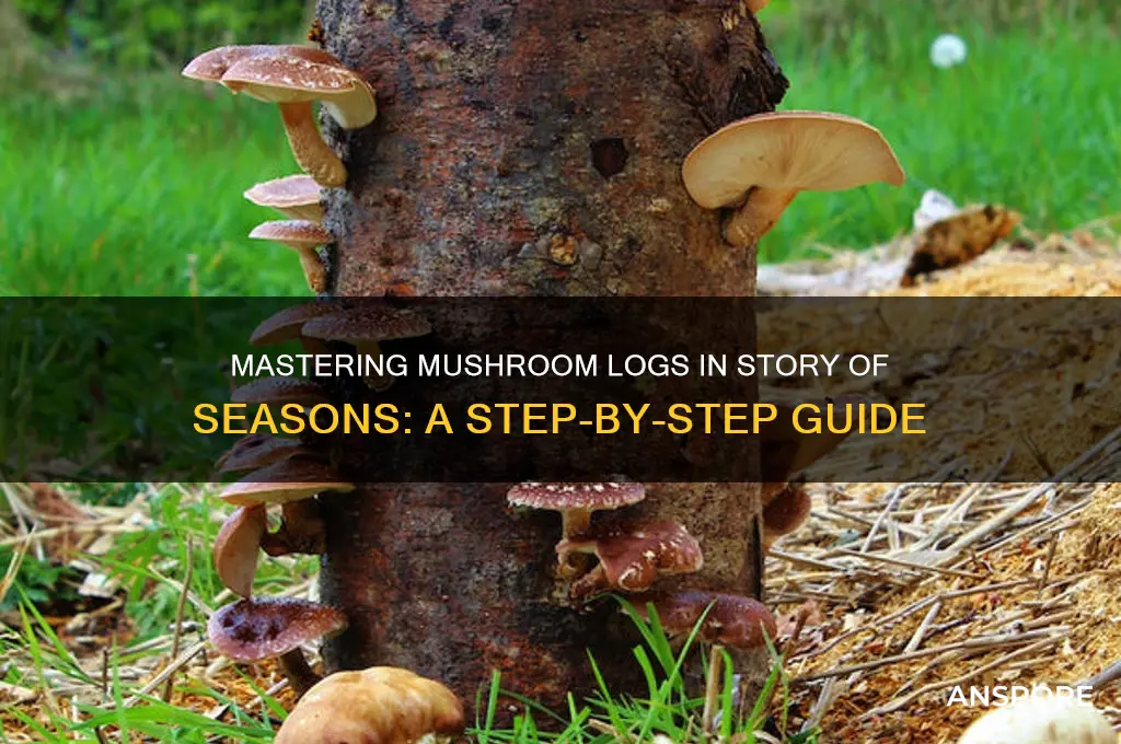 how to use mushroom log story of seasons