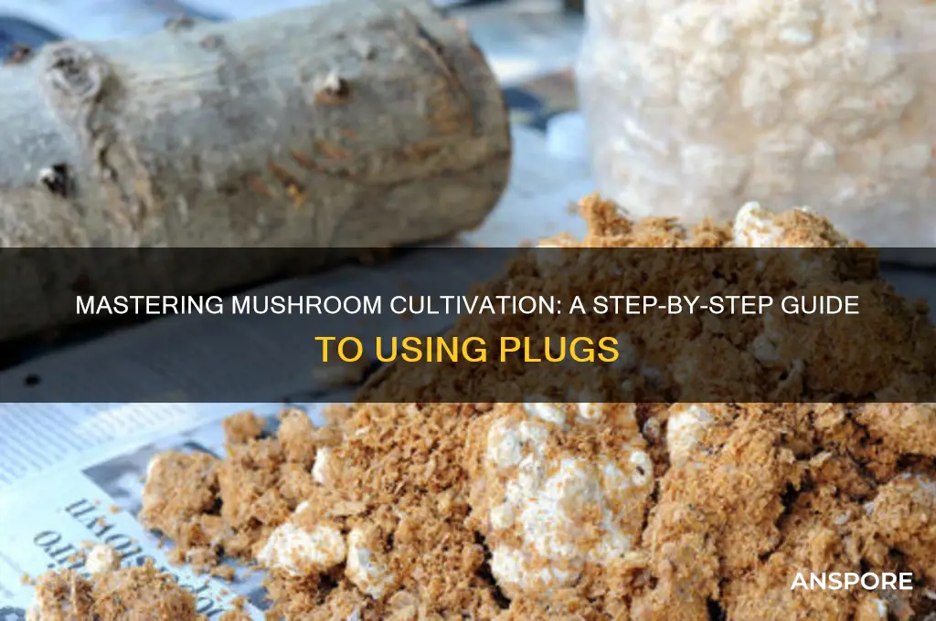 how to use mushroom plugs