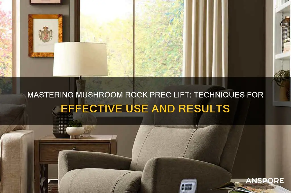 how to use mushroom rock prec lift