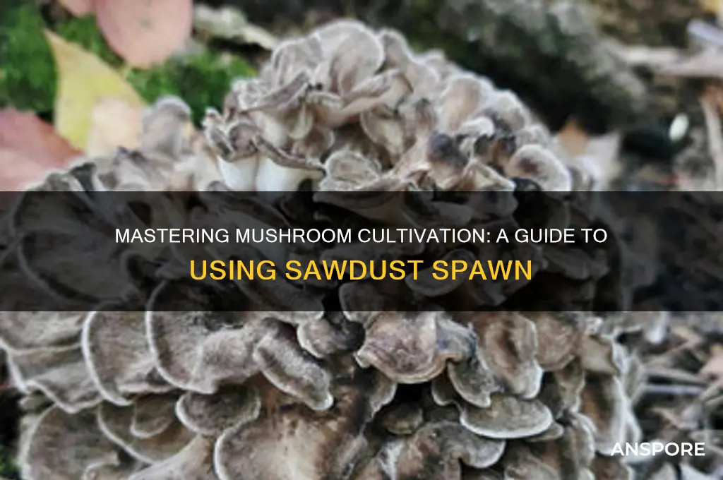 how to use mushroom sawdust spawn