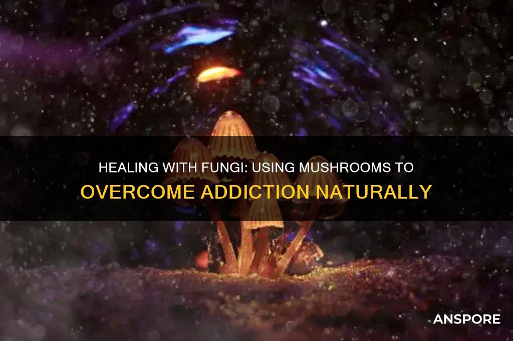 how to use mushrooms for addiction