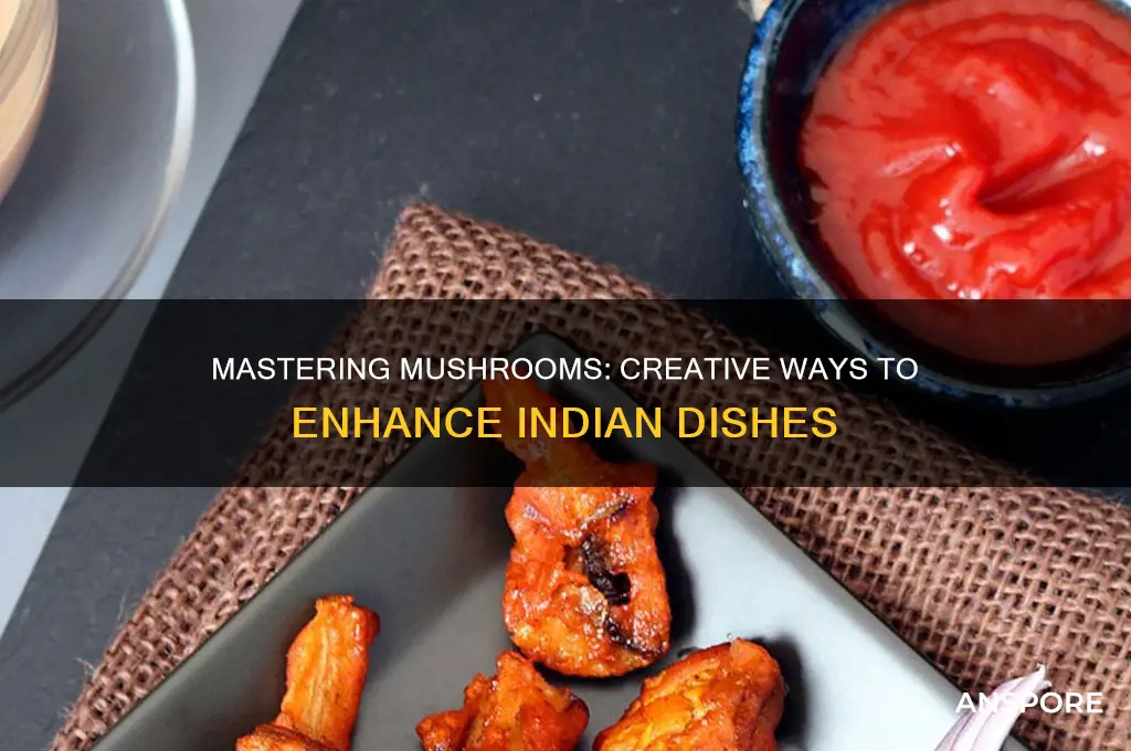 how to use mushrooms in indian cooking