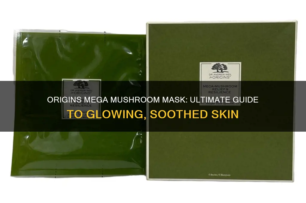 how to use origins mega mushroom mask