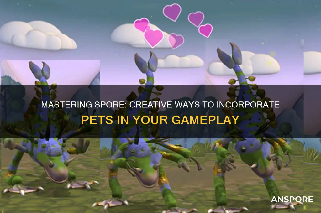 how to use pets in spore