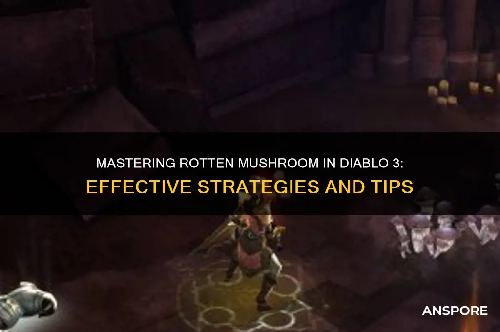 how to use rotten mushroom diablo 3