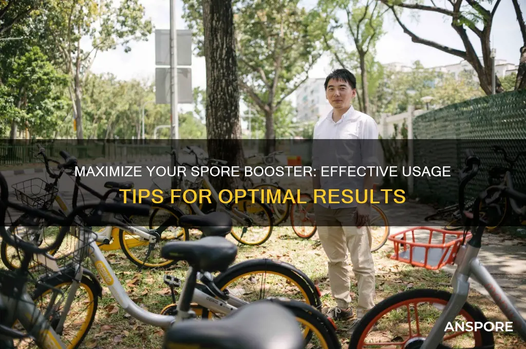 how to use spore booster