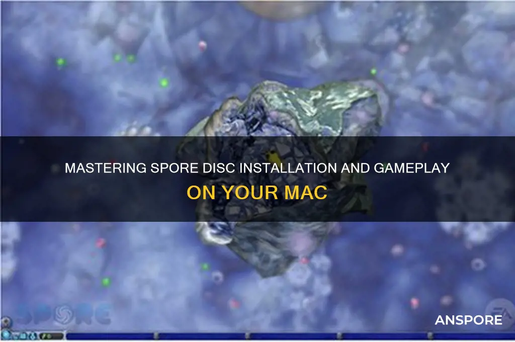 how to use spore disc on mac
