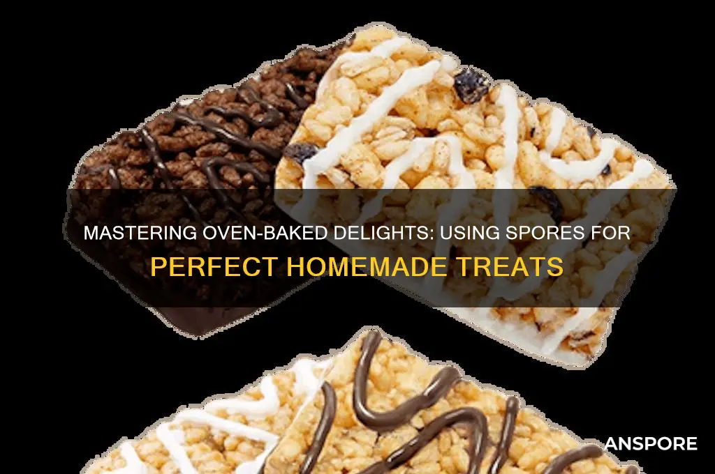 how to use spores in oven to make