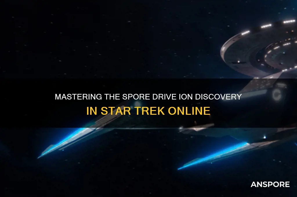 how to use the spore drive ion discovery in sto