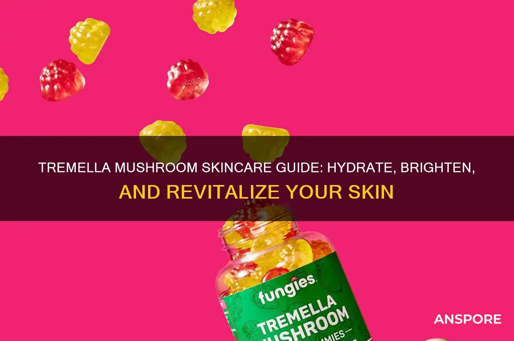 how to use tremella mushroom for skin