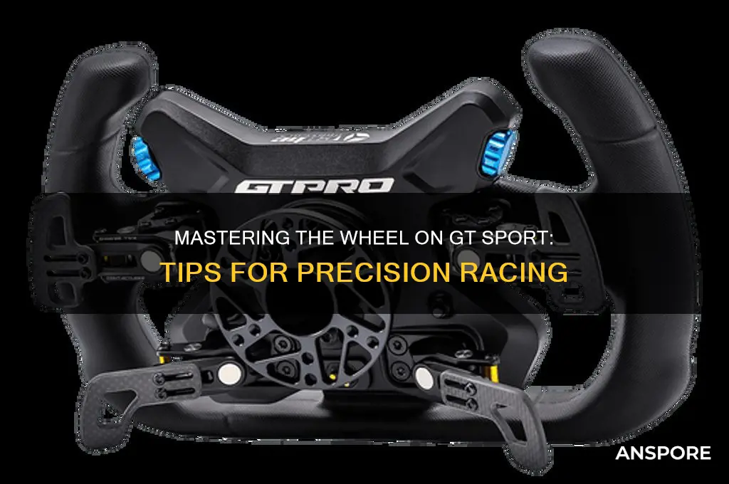 how to use wheel on gt spor