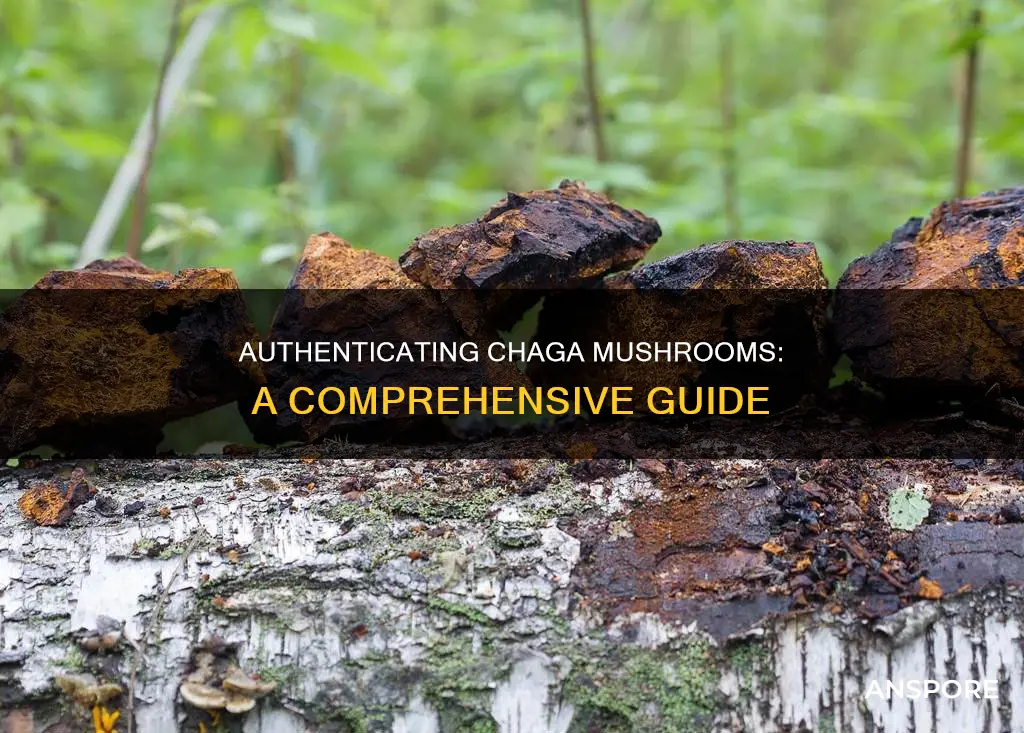 how to verify chaga mushroom