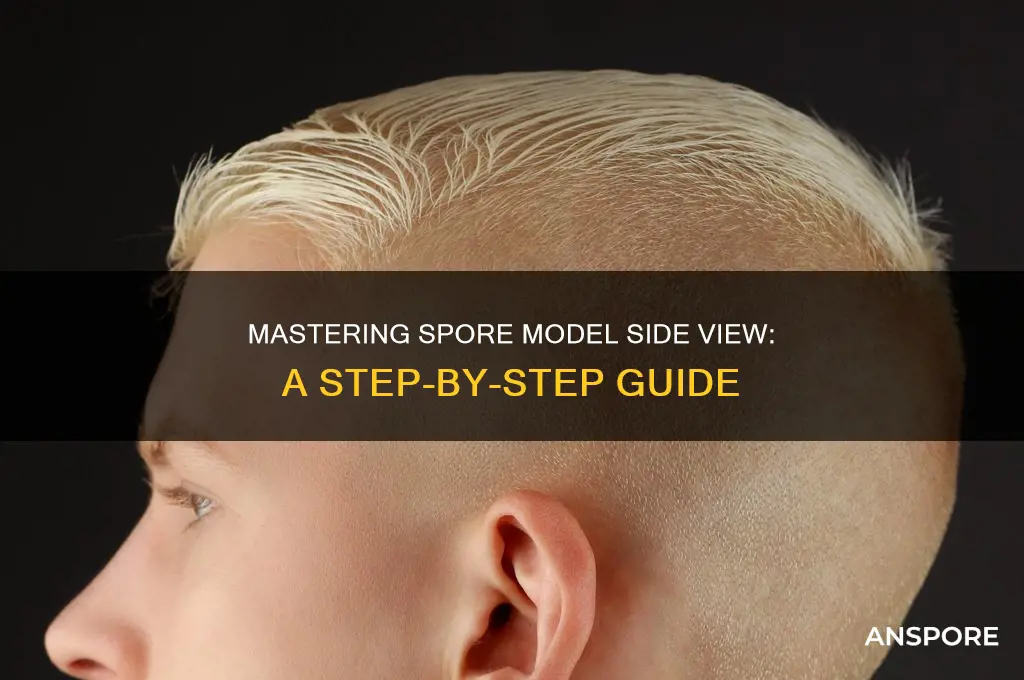 how to view spore models in side view