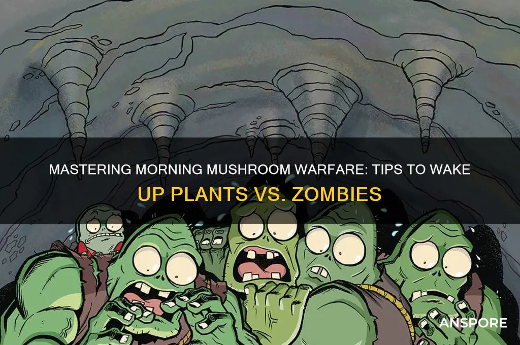 how to wake up mushroom plantz vs z