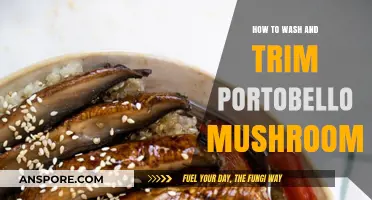 Mastering Portobello Prep: Washing and Trimming Tips for Perfect Mushrooms