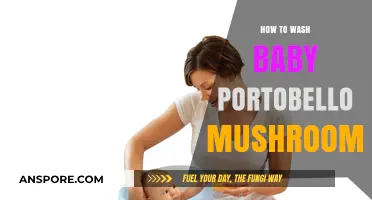 Easy Steps to Clean and Wash Baby Portobello Mushrooms Perfectly