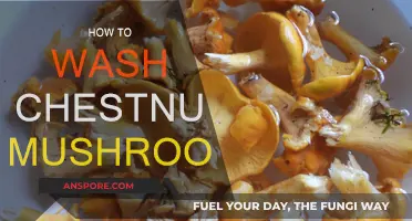 Cleaning Chestnut Mushrooms: A Step-by-Step Guide