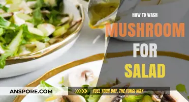 Perfectly Clean Mushrooms: A Simple Guide to Washing for Salads