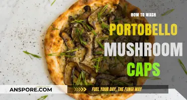 Mastering the Art of Washing Portobello Mushroom Caps: A Simple Guide