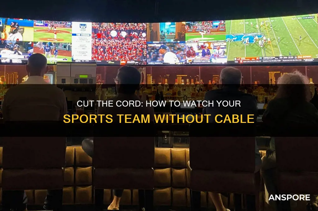 how to watch spors team without cable