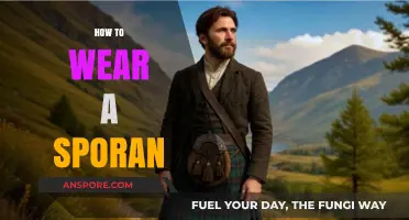 Mastering the Art of Wearing a Sporran: A Stylish Guide