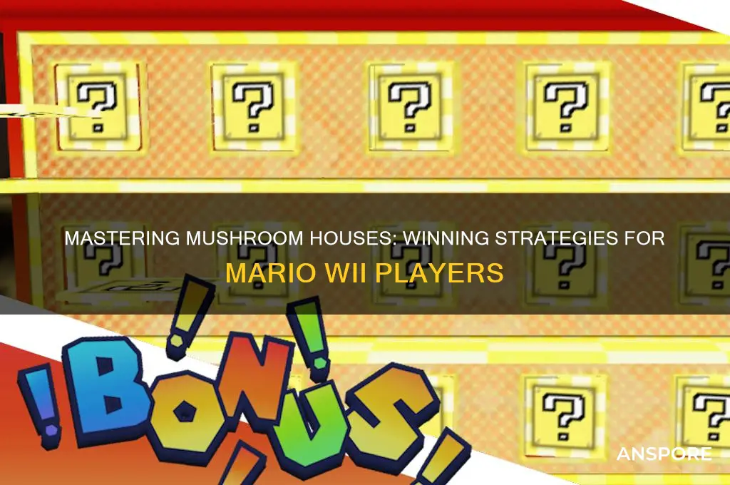 how to win mushroom houses in mario wii