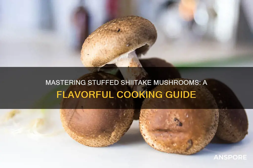 how to xook stuffed shitake mushrooms