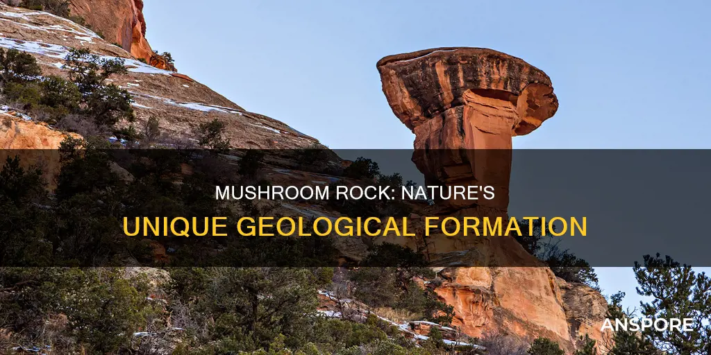 how was mushroom rock formed
