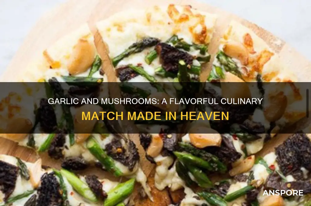 how well does garlic pair with mushroom