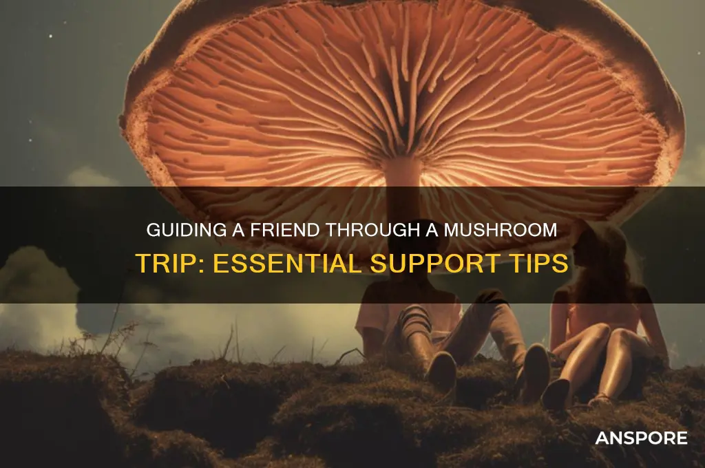 how yo support someone taking mushrooms