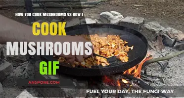 Mushroom Cooking Showdown: Your Way vs. My GIF Guide