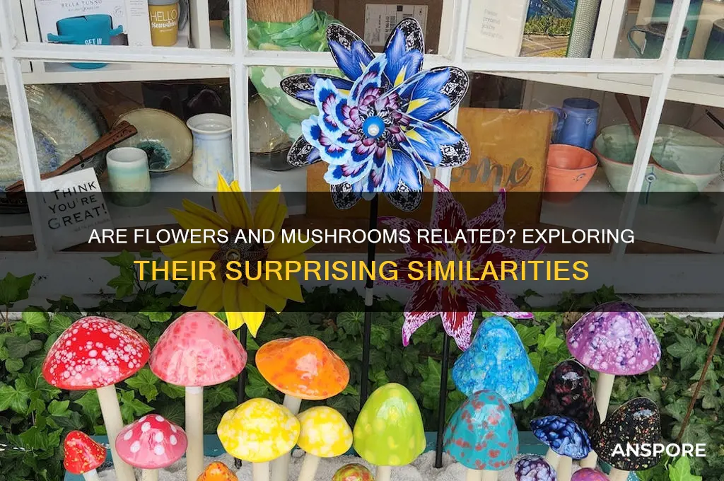 is a flower similar to a mushroom