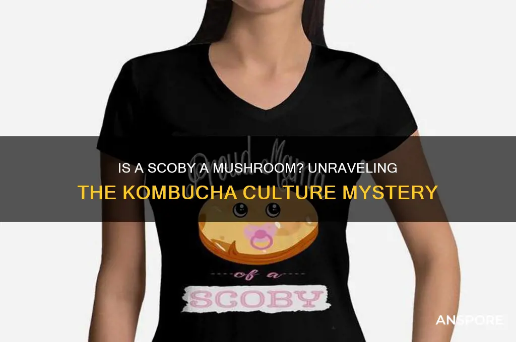 is a scoby really a mushroom
