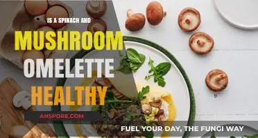 Spinach and Mushroom Omelette: A Nutritious Breakfast Choice?